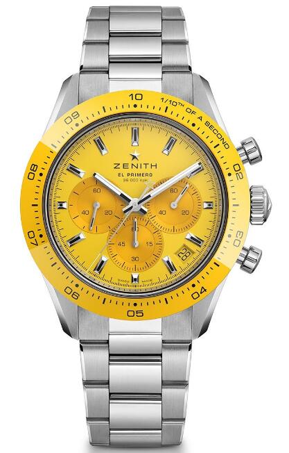 Replica Zenith Watch Chronomaster Sport Yellow 03.3111.3600/02.M3100